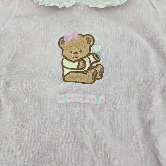 Vintage McDonald’s McBaby Pink Velour Romper – 3/6 Months - Picture 2 of 7